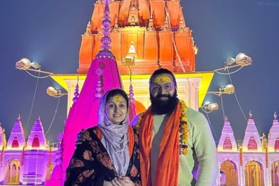 Rishab Shetty Visits Hanuman Temple To Mark Ram Mandir Pran Pratishtha Ceremony In Ayodhya