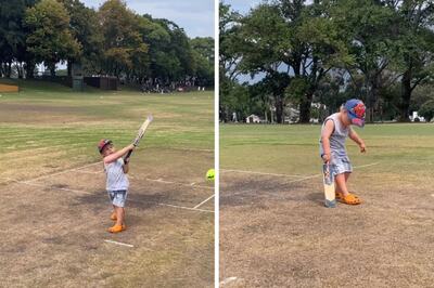 This 3-year-old Is Breaking The Internet With His Unbelievable Batting Skills