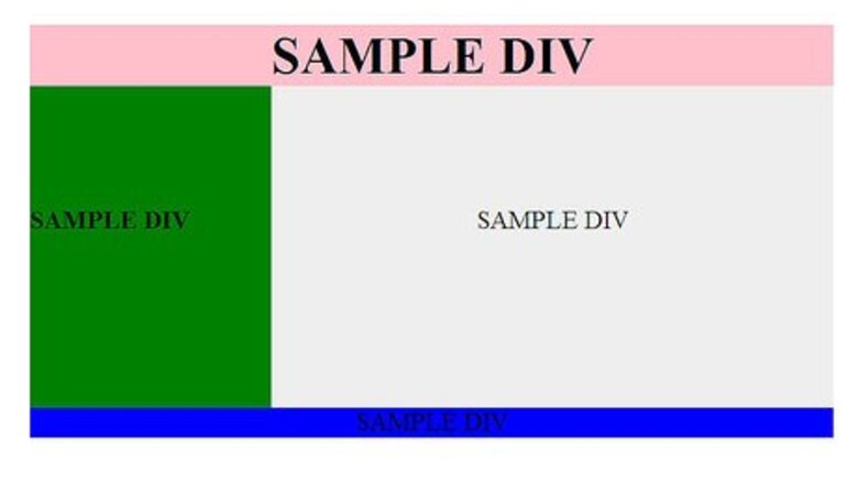 How to Design a Simple Web Page in Div