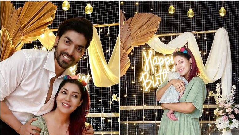 Gurmeet Choudhary Celebrates Wife Debina Bonnerjee's Birthday With Their Little Princess Lianna; Check Pics