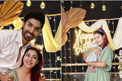 Gurmeet Choudhary Celebrates Wife Debina Bonnerjee's Birthday With Their Little Princess Lianna; Check Pics