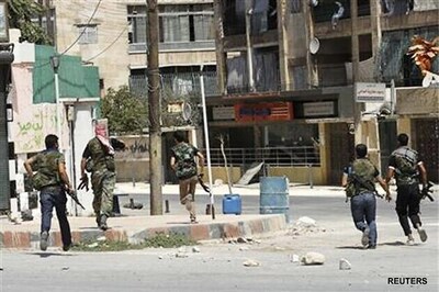 Syrian rebels hit back at Assad's air power