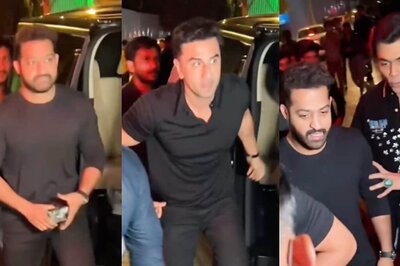 Jr NTR Parties With Ranbir Kapoor, Alia Bhatt, Hrithik Roshan, Karan Johar; Video Goes Viral