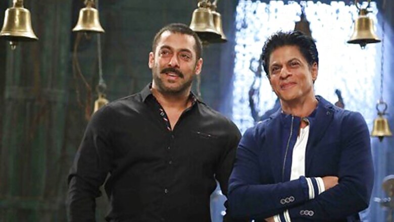 Salman-Shah Rukh Khan reunion: Moments when the stars hugged, lauded and expressed love for each other