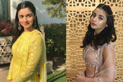 Alia Bhatt Looks Like The Perfect Bridesmaids At Her Friend's Wedding; See Pics