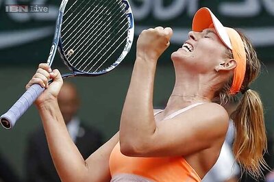 Sharapova beats Halep to win French Open for second time