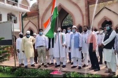 Flag Hoisted at Muslim Seminary Darul Uloom Farangi Mahal in Lucknow on 74th Independence Day