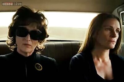 Julia Roberts felt 'terrible' after hitting Meryl Streep in 'August: Osage County'