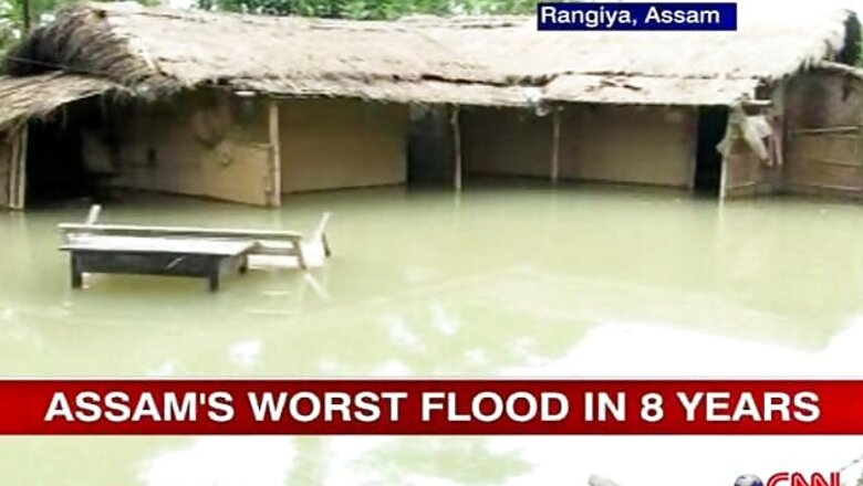 Assam flood situation alarming, 116 dead