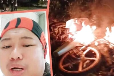 Malaysian Man Burns Son’s Motorcycle After He Gets Addicted To Racing