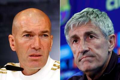 Zinedine Zidane Says El Clasico Will Not Decide La Liga Title, Barcelona Coach Quique Setien Puts Pressure on Real Madrid
