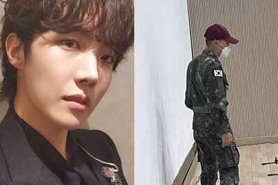 BTS Star J-Hope's New Photos In Military Uniform Leave ARMY Awestruck