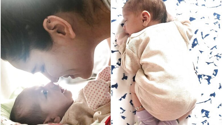 Kumkum Bhagya Actress Shikha Singh Finally Reveals Face of Baby Girl in Adorable Photos