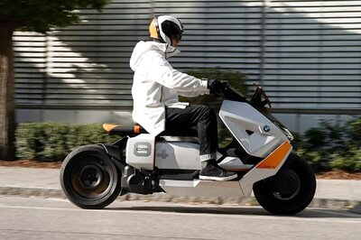 Upcoming BMW CE 04 Electric Scooter Spotted Doing Tests in Germany, Gets Unique Design