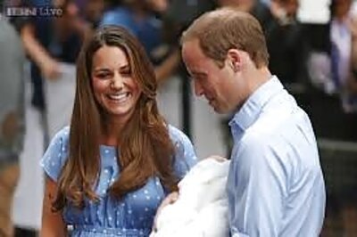 Prince George star of Britain's royal Christmas this year