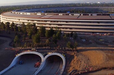 New Drone Video Shows Work on Apple Park Continues