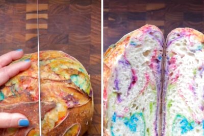 This Viral Rainbow Sourdough Bread Recipe Gets Internet Approval