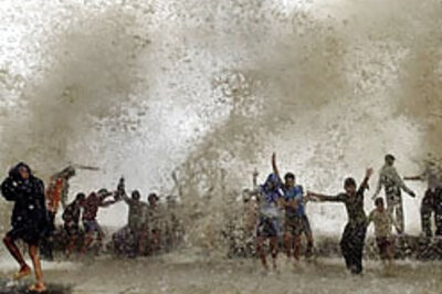 Mumbai rains: Officials run for cover