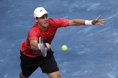 Berdych edges Del Potro to reach Madrid final