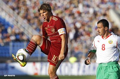 Football friendly: Russia beat Bulgaria 1-0