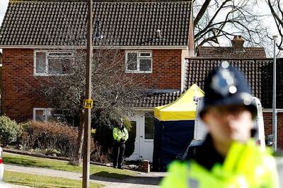 Former Russian Spy Poisoned by Nerve Agent at Their Home in England: Police