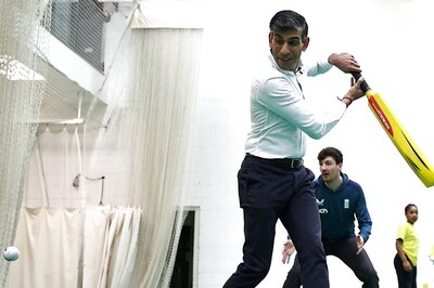 Watch: UK PM Sunak Shows Off His Batting Skills, Takes On Pacer Anderson, Upcoming Cricketers At Practice Session