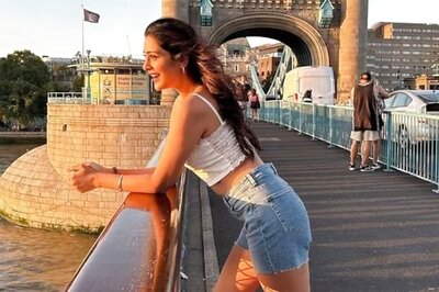 Payal Rajput Exudes Panache In White Top And Denim Shorts On London's Tower Bridge