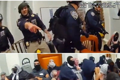 'Put It Down, You’re Gonna Get Hurt': Bodycam Video Shows Cops Breaching Columbia University | Watch
