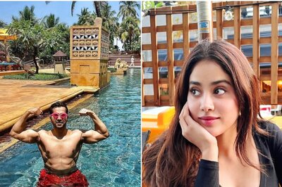 Varun Dhawan Flaunts His Hot Body, Biceps in Pool Pic but Janhvi Kapoor's Comment Steals the Show
