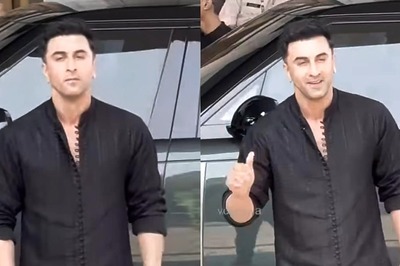 Ranbir Kapoor Looks Dapper In Black Kurta As He Gets Papped At The Airport; Watch Viral Video