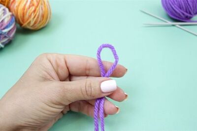 How to Knit a Cable Cast On