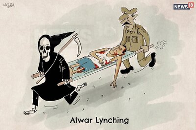 Alwar Lynching: Rajasthan Police Suspend Officer,Transfer Constables After Mob Victims's Death