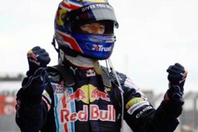 Webber wins first F1 race after taking German GP