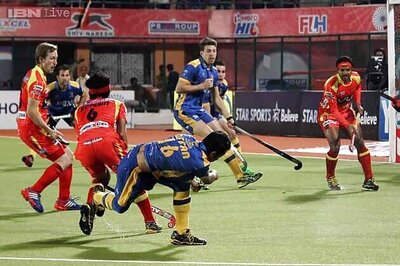 Punjab Warriors beat Ranchi Rhinos 3-2 at Hockey India League