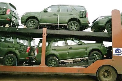 Matte Green Tata Safari Storme for the Indian Army Delivery Begins