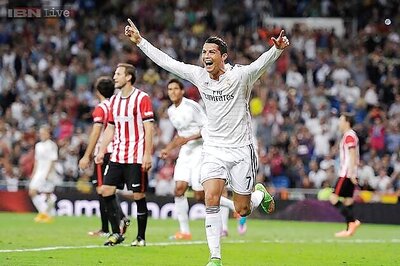 Ronaldo nets hat-trick as Real Madrid thrash Athletic Bilbao 5-0