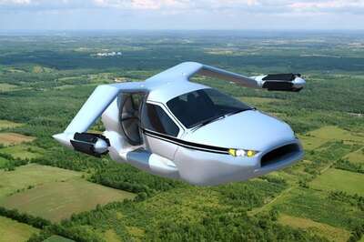 Terrafugia unveils a four-seater flying car