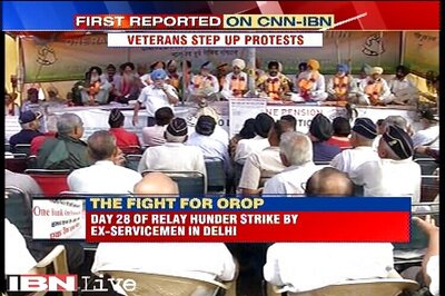 OROP: Ex-Servicemen step up protests, threaten to boycott all government functions