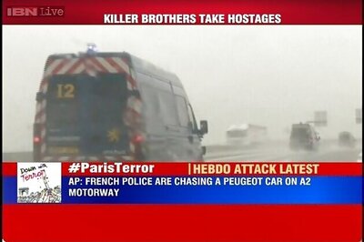 Charlie Hebdo attackers hold at least one hostage in Paris, operation to nab killers underway