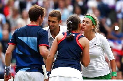 Azarenka-Mirnyi win gold in mixed doubles