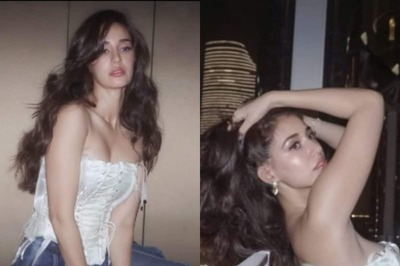 Sexy! Disha Patani Flaunts Curves In An Off-Shoulder Corset Top; See Hot Photos