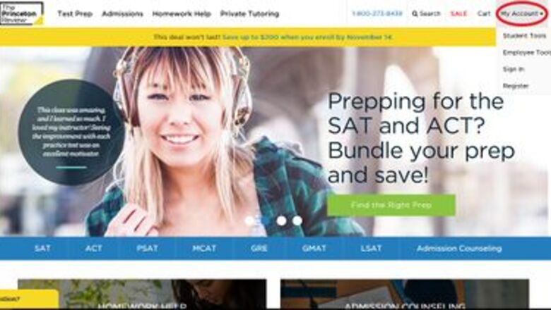 How to Access Your Online Student Center from Princeton Review