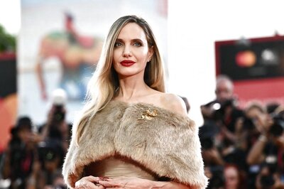 Angelina Jolie, In Brown Flowy Chiffon Dress, Steals The Show At Venice Film Festival
