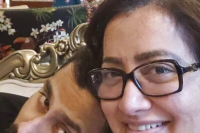 'My Baby': Sumalatha Ambareesh Shares Candid Pictures With Son Abishek