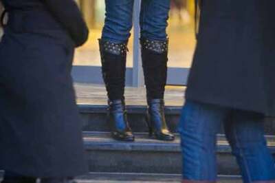 Go for the heavy metal look on bags, boots