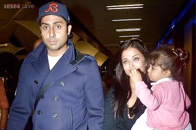 Abhishek Bachchan, Aishwarya Rai back from vacation in Dubai