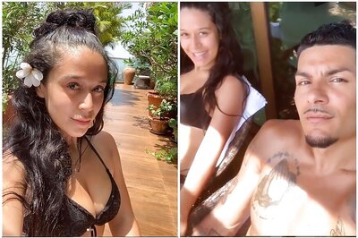 Krishna Shroff Turns Her Balcony Into a Beach as She Chills with Boyfriend Eban Hyams