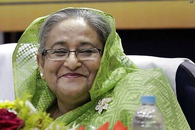 Sheikh Hasina thanks Tripura CM Manik Sarkar for backing land swap deal