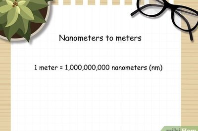How to Convert Nanometers to Meters