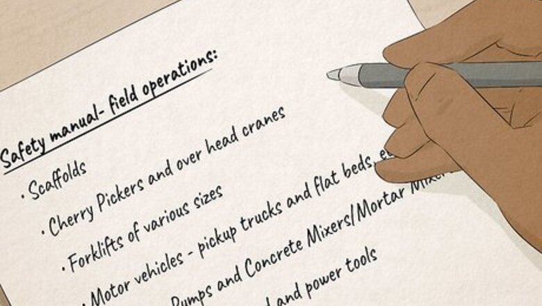 How to Write a Safety Manual